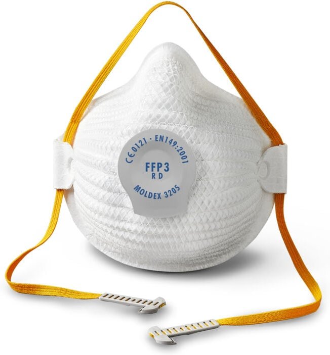 Thumbnail - Maske Ffp3 R D Ventil Luft Grösse M/l - 10er-Pack - Moldex - 320501 M/l