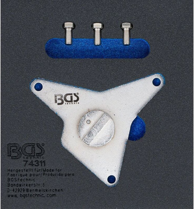 Werkstattwageneinlage 1/6: Nockenwellen-Einstellwerkzeug für Alfa Romeo, Fiat, Lancia 1.4 L MultiAir Turbo