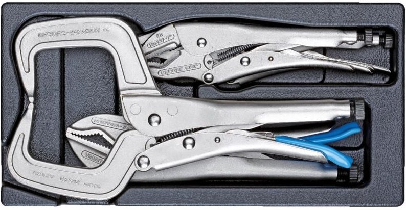 Thumbnail - 1500 ES-137 Gripzangen-Sortiment in 1/3 ES-Modul