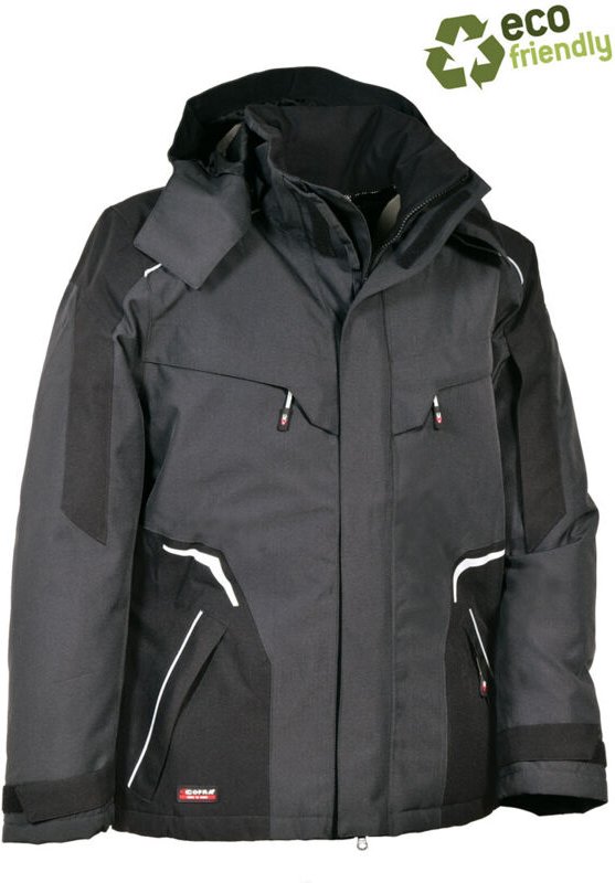 Cofra Winter-Arbeitsjacke wasserdicht Igarka 200 g/m² Grau 44