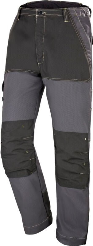Verstärkte Arbeitshose für Handwerker Grau Anthrazit/Schwarz XS - FR(38)