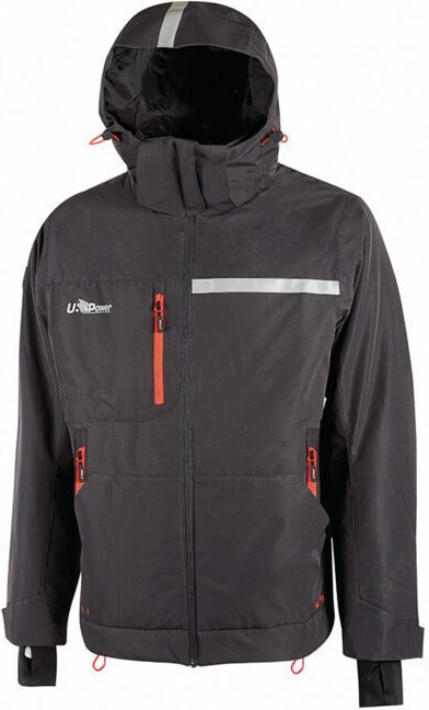 U-power - Wink Wasserabweisende Arbeitsjacke - xxl - Dunkelgrau