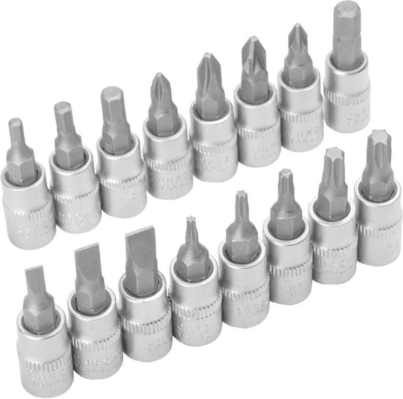 Thumbnail - JBM15379 1/4" Tip Socket Box (16 Stück)