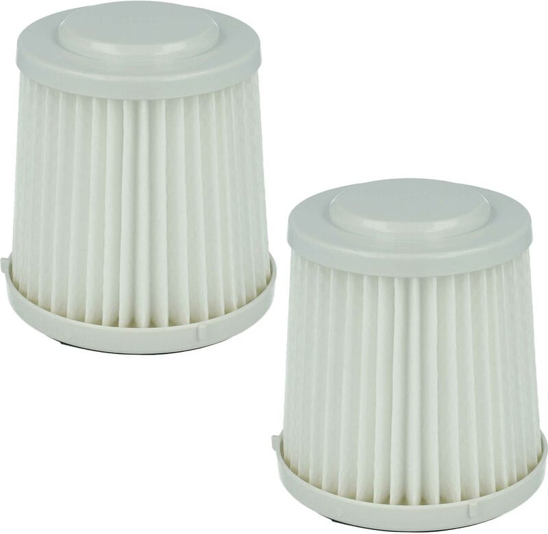 Filterset 2x Faltenfilter kompatibel mit Black & Decker Dustbuster Flexi PD1800EL Staubsauger - Filter, Patronenfilter -...