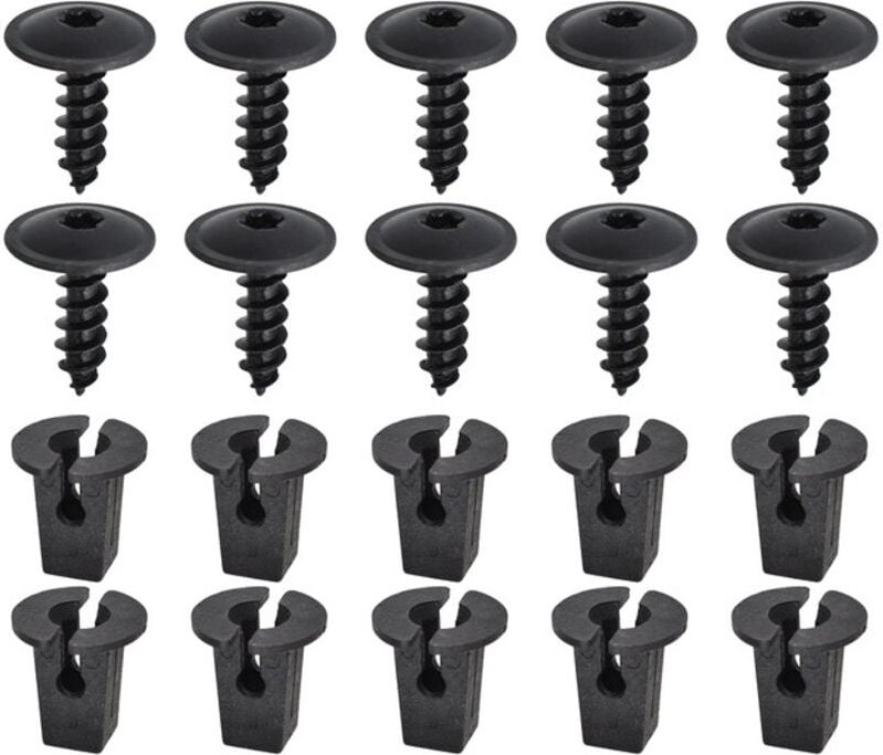 Thumbnail - Auto-Befestigungsclip-Set, 20 Stück Blechschutzschrauben, universelle Auto-Clips, Auto-Kotflügel, Kotflügelschrauben unt...