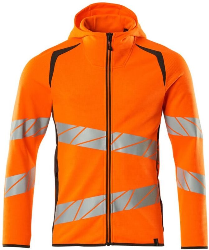 Thumbnail - Kapuzensweatshirt 19284-781-1418 Gr. m hi-vis orange/dunkelanthrazit - Mascot