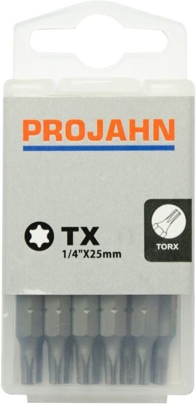 Thumbnail - Projahn 1/4 Bit L25 mm TX T45 10er Pack