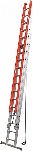 Echelle Direct - Elektrikerleiter 10x3 Gitterstäbe - Erreichbare Höhe 6.71m - SCA3060N/10V