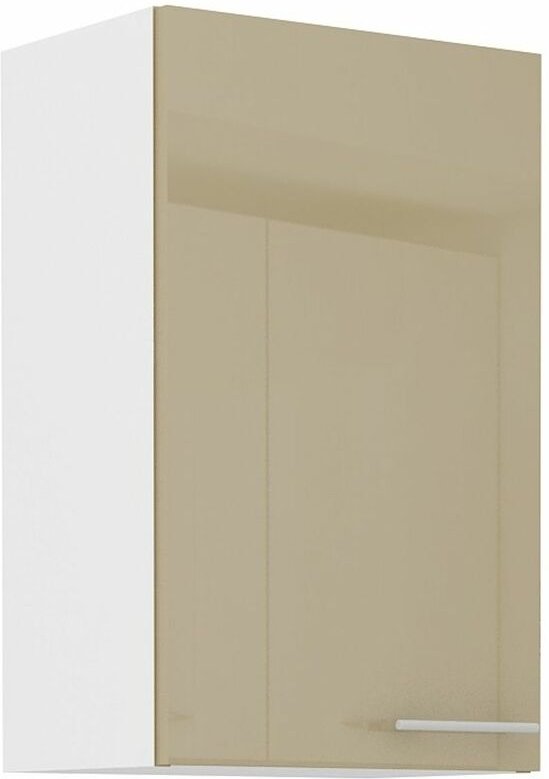 Küchen Preisbombe - Küche Hängeschrank 45 Lara Cappuccino Hochglanz Küchenzeile Küchenblock
