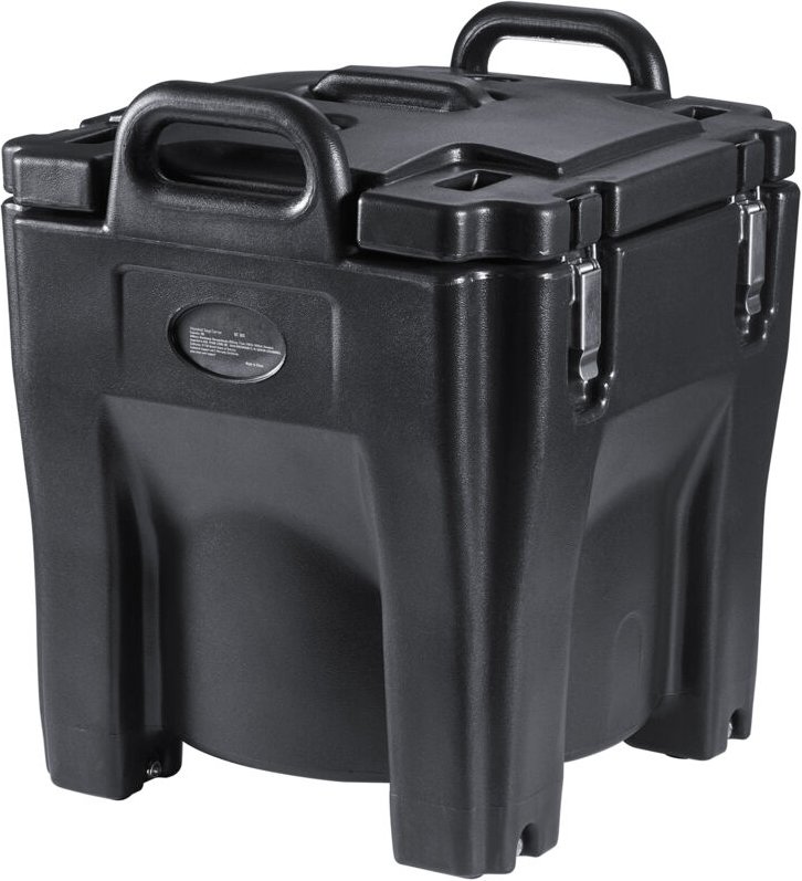 Mophorn - Isolierter Lebensmittelträger von – 32Qt stapelbare Catering-Hotbox mit Edelstahlfass, LLDPE-Speisenwärmer mit...