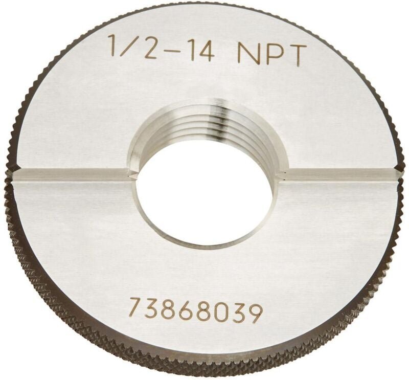 JBO - Gewindelehrring npt 3/8 Steigung 18