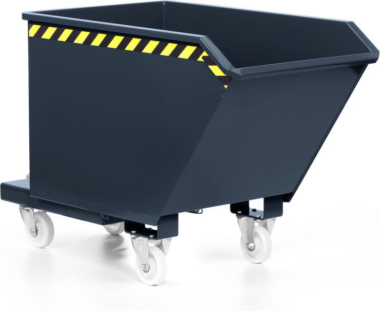 R+R Industrietechnik Universalkipper Typ RUK-100 1240x1620x1240mm 1000dm³ RAL 7016 Anthrazitgrau