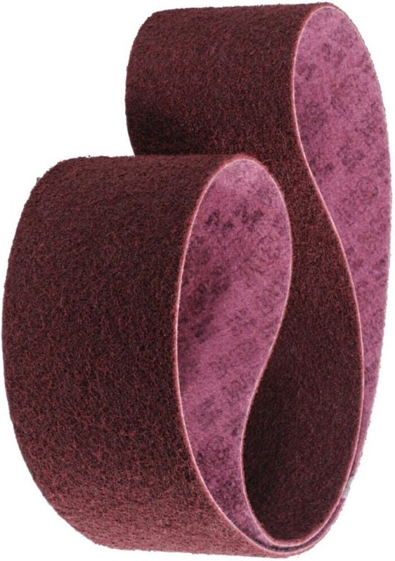 Vlies-Schleifband (a) sc-bl, 150 x 2000 mm, Körnungsvergleich: 280 - 3M