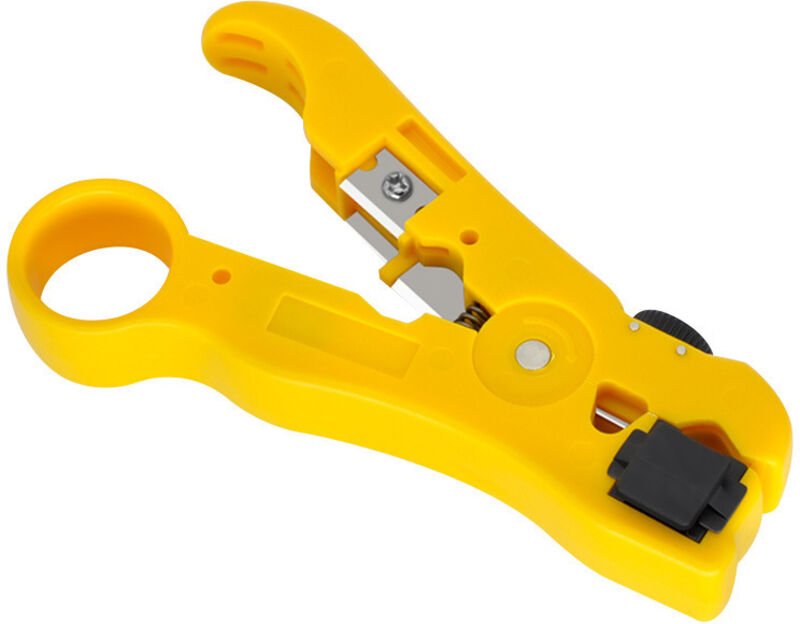 Lntyq - Koaxialkabel-Abisolierzange Paket 1 Prämie 130mm Antennenkabel-Abisolierzange Für Ethernet, Koaxialkabel-Abisoli...