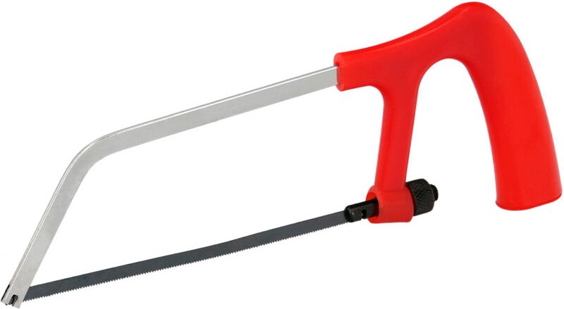 Mini-Bogensäge mit 145 mm Sägeblatt.