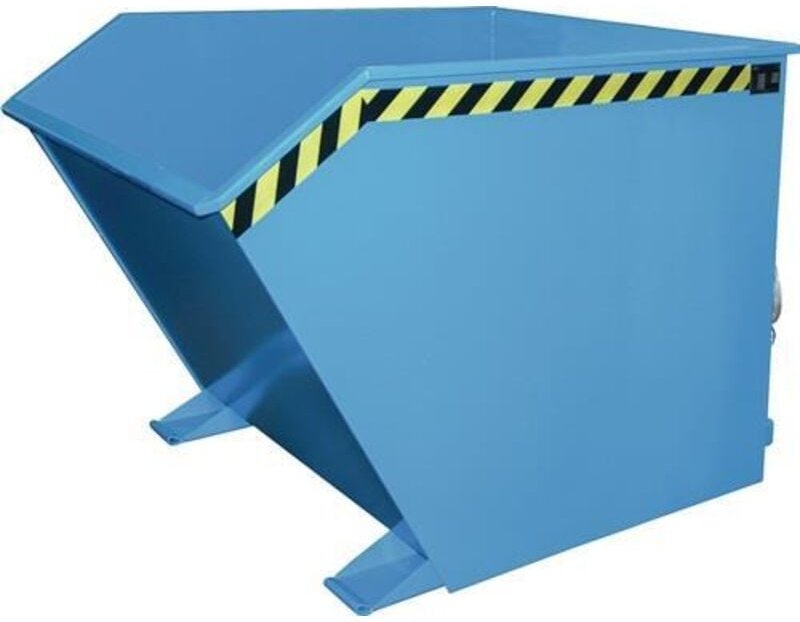 Bauer Kippbehälter GU 1500, lackiert, Lichtblau