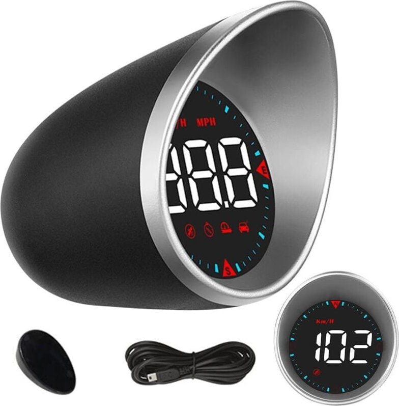 G5 Auto-Head-Up-Display, G5 HUD-Tachometer für Auto, G5 HUD Auto-Head-Up-Display, digitaler intelligenter Tachometer-Kom...