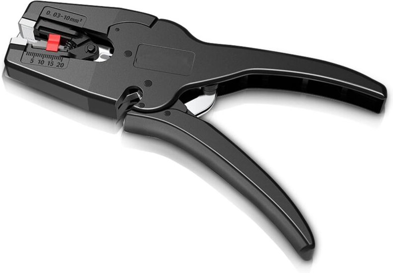 Beijiyi - Abisolierzange, multifunktionale Kabelabisolierzange, Kabelschneider, Kabelabisolierer für Elektrokabel, Faser...