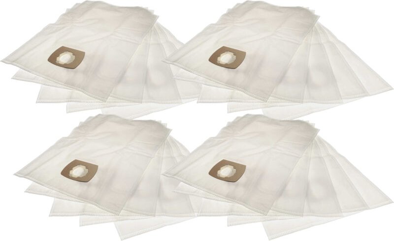20x Staubbeutel kompatibel mit Flex vce 26 l mc, vc 35 l mc, vce 45 l ac, vce 45 m ac Staubsauger - 44cm x 33cm Weiß - V...