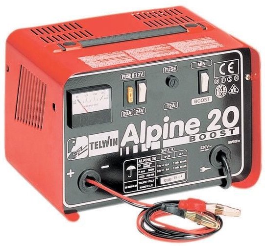 Thumbnail - Salone - tragbares kfz-ladegerät telwin alpine 20 boost spannung 12-24V akkuladung