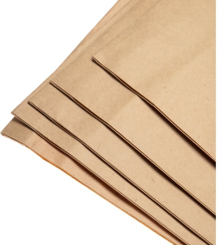 Thumbnail - 10x Filtersack kompatibel mit Makita sq 850-11, sq 8 .., sq 23 Gallon Absauggerät - Papier, 29,7cm x 99,6cm Sandfarben -...