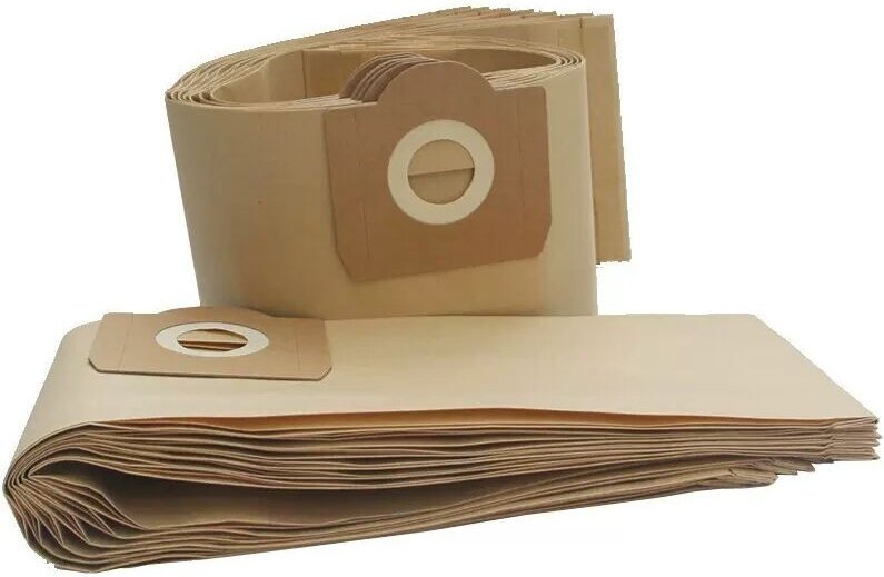 Bolsa de filtro de papel adecuada para aspiradoras Karcher 6.959-130/A2204/WD3300/MV3/WD3