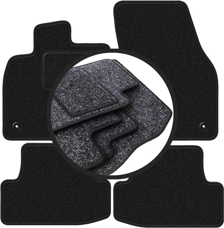 ANTHRA Autofußmatten für: Audi Q2 Crossover (2016-)