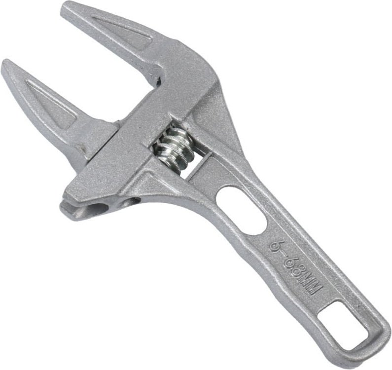 Verstellbarer Schraubenschlüssel, 6–68 mm, verstellbarer Schraubenschlüssel, kurzer Schaft, große Öffnungen, ultradünn u...