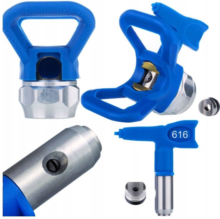 Thumbnail - Zenthril SoftFlow Niederdruck-Lackierdüse, Modell 616 + FFLP-Düsenabdeckung