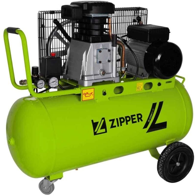 Thumbnail - Zipper - Geschmierter Luftkompressor 90 lt 10 bar zi-com90-10