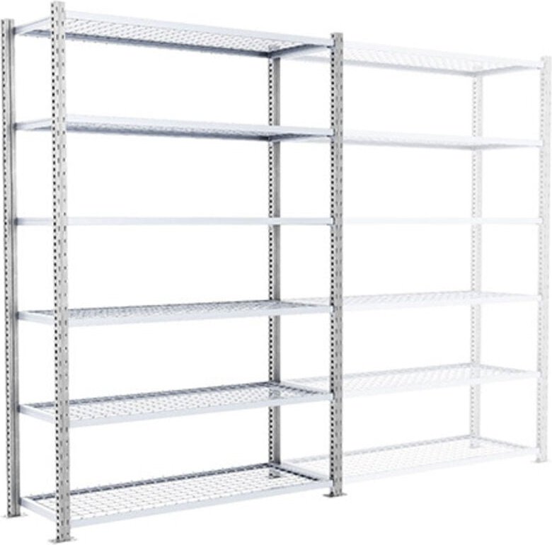 Regale Sprinkler Norm - 6 Ebenen - Anbauelement - BxHxT: 1000x2500x500mm - Nur mit einem Startmodul verwendbar - RAYOSPR...