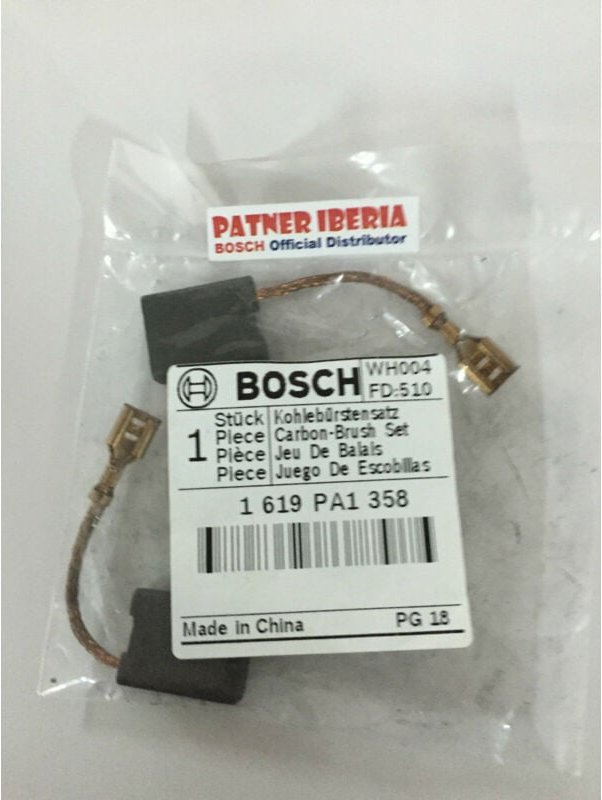 Original Bosch 1619PA1358 Ersatzteil Kohlebürsten-Set