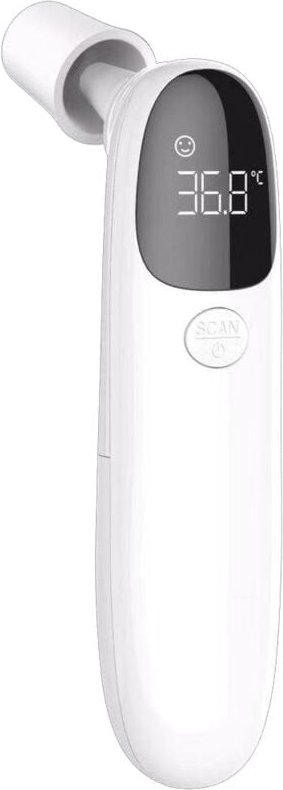 Medizinisches Infrarot-Ohr- und Stirnthermometer für Erwachsene, Kinder und Kleinkinder, berührungsloses Thermometer, LC...