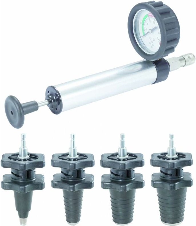 KS Tools Kühlsystem-Expander-Konus-Diagnose-Satz, 5-tlg.