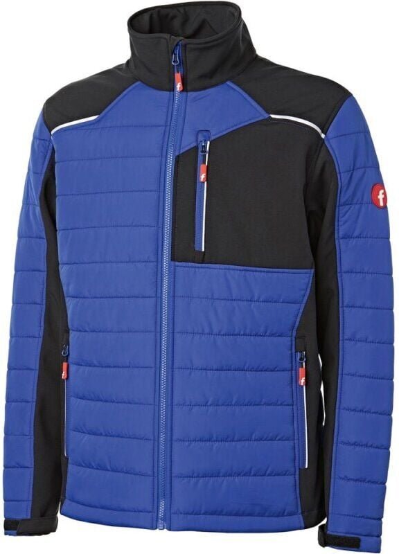 Hybrid-Steppjacke kornblau/schwarz Gr. L Fortis