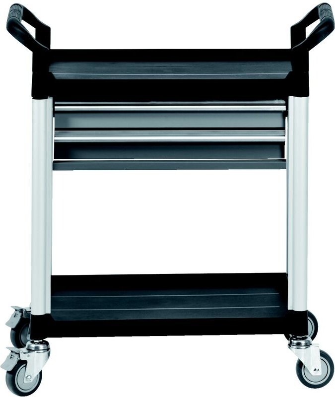 Werkstatt-Servicewagen mit 2 Schubladen