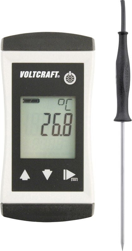 Thumbnail - Voltcraft - PTM-120 Temperatur-Messgerät -70 - 250 °c Fühler-Typ Pt1000 IP65