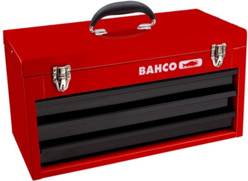 Bahco Werkzeugbox aus Metall mit 3 Schubladen
