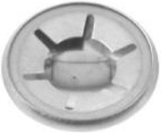 Elastische Unterlegscheibe 13,6x29,4 mm 10PZ Höhe 9,00 mm Innenmaße 13,40 -13,66