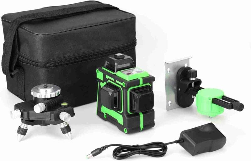 Jeffergarden - Vielseitiger, automatisch arbeitender 3D-Laser mit 12 Linien und 1,2 m 3 Länge in verstellbaren Beinen in...