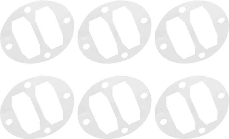 10 Stücke Luftkompressor Kopfdichtung Luftkompressor Zylinderkopf Basis Ventilplatte Dichtung Pad Zylinderpumpe 2.5/3P Z...