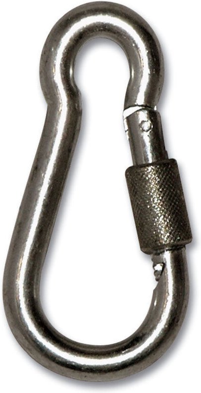 Avl Feuerwehr-Sicherheitskarabiner 6x 60 verzinkt