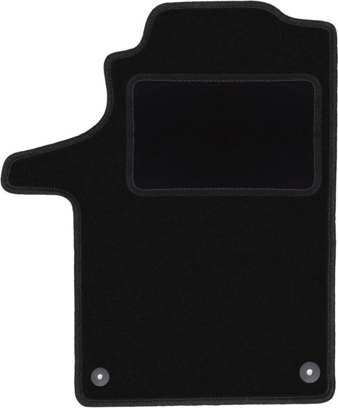 Fahrermatte schwarz für: Toyota Corolla Verso II 7-Sitzer (2004-2009)