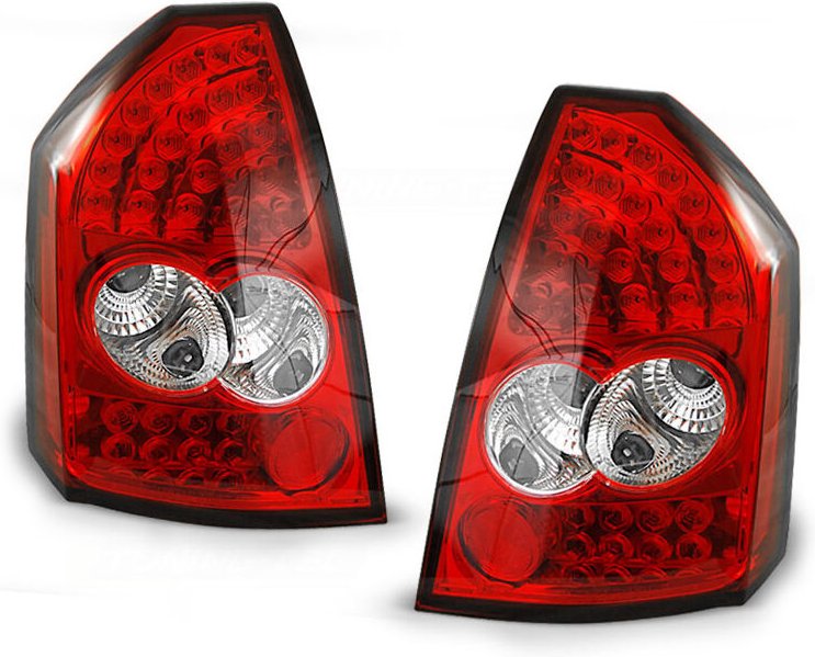 Rücklichter chrysler 300C 05-08 rot klar led