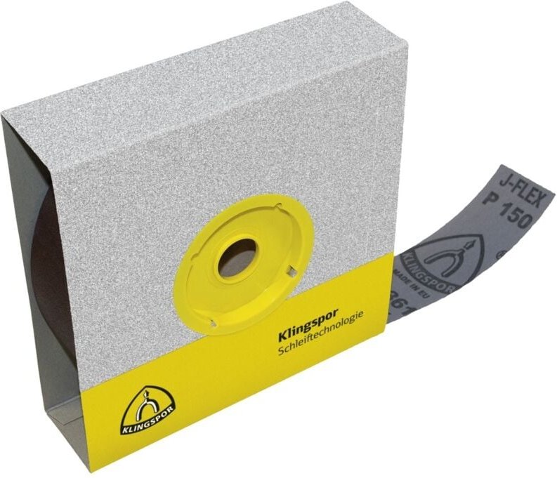 Klingspor KL 361 JF Rollen, 50 x 25000 mm Korn 80
