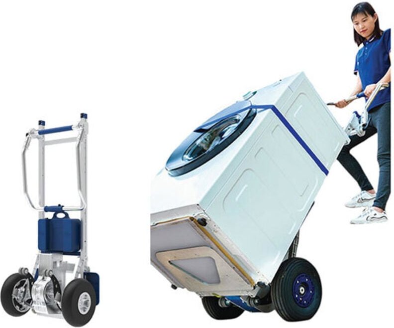 Elektrischer klappbare und kompakter Treppensteiger - Schaufel 400x240mm - Belastung 170kg - DMEG170/CV