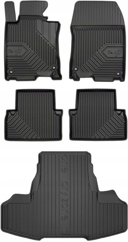 SET 77 Fußmatten und Matten HONDA Accord 8 Limousine 2008-2015