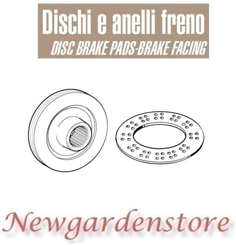 Traktor-Bremsscheibe gesintert 140 Turbo 15467 AGRIFULL 365x62x10 5102783