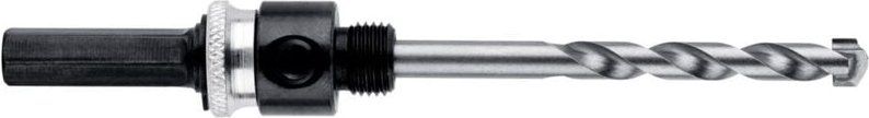 Thumbnail - Metabo - Adapter SW9/ 1/2 -20 unf, ø 14-30 mm, hm, für Lochsägen, incl. Zentrierbohrer