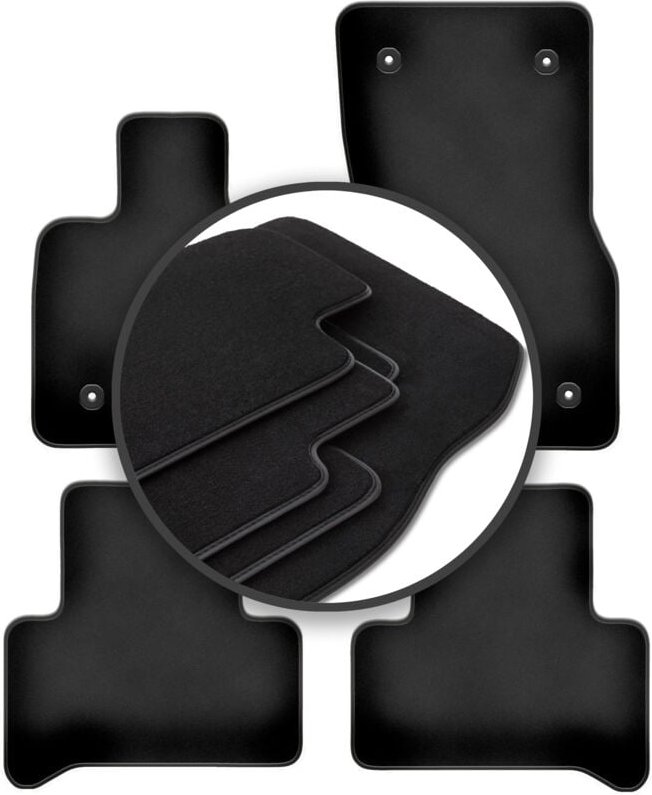 Premium-Fußmatten für: Alfa Romeo Stelvio Q4 (4WD) 4x4 SUV (2017-)